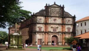 Bom Jesus Church is one of the best places to visit in Old Goa