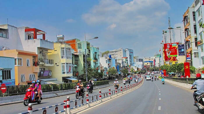 Cau May Street in Sapa