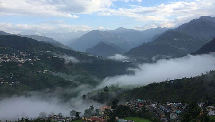 Clouds and Mountains