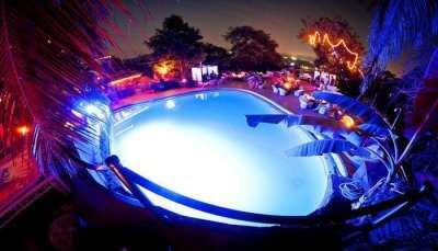 A gorgeous view of Club Cabana, one of the best nightclubs in Goa