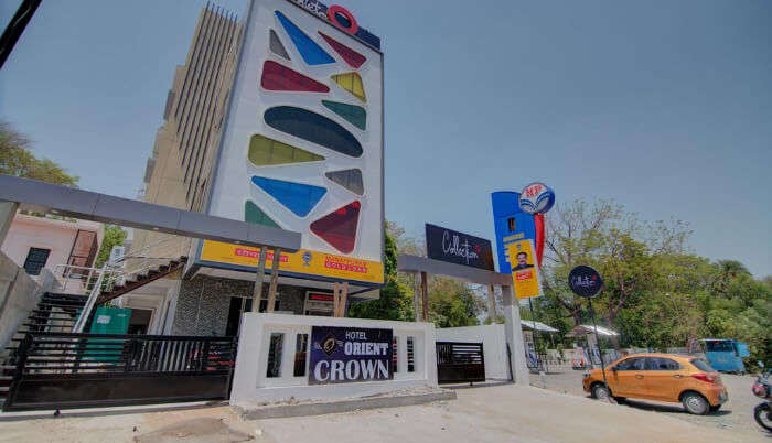 Colourful Building of Hotel in Nagpur