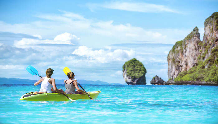 kayak voyage thailande