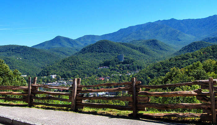 Gatlinburg Mountains In Tennessee