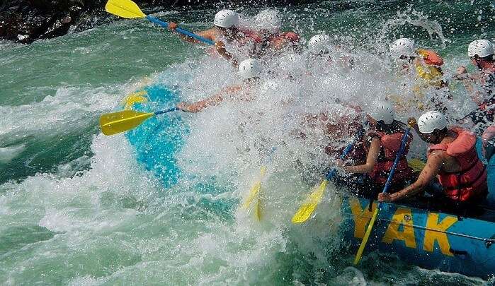 River Rafting brings adventurous