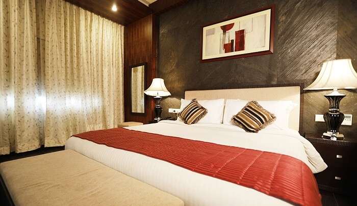 well-maintained room