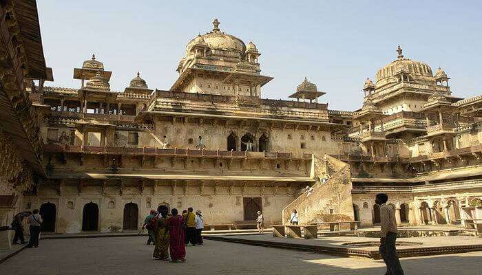 Orchha is famous for the Jehangir Mahal