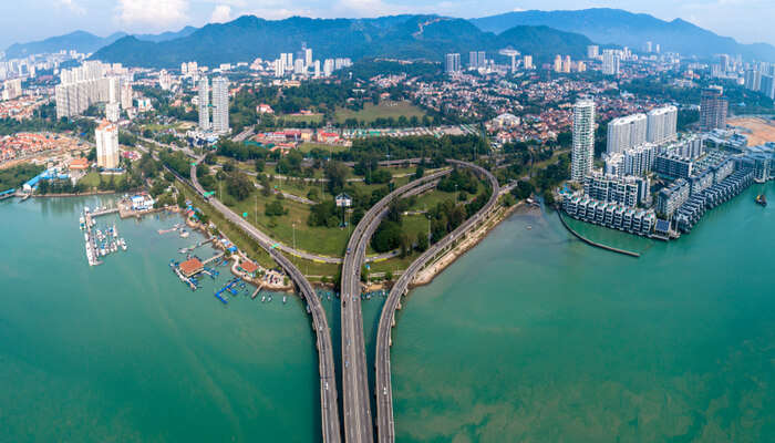 Penang Island is one of the beautiful places to visit near Kuala Lumpur