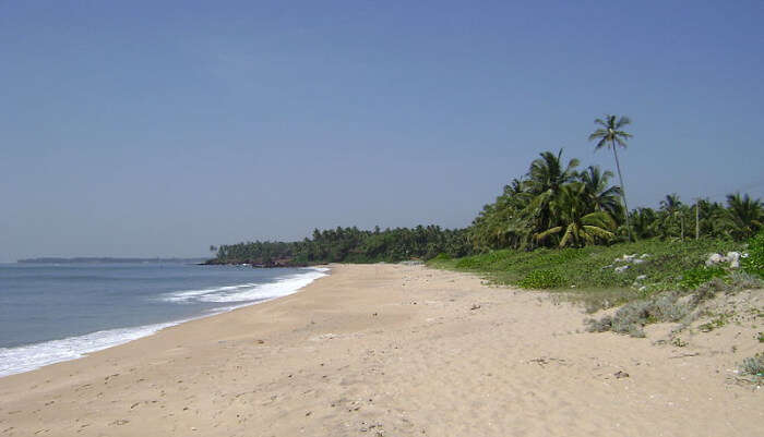 Beautiful Thottada Beach in Alleppey