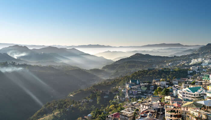 A fascinating view of Mizoram which is one of the best places to visit in India in June