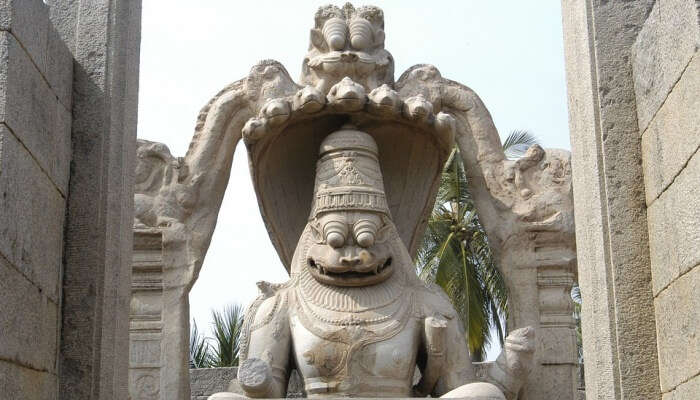 statue of a God in Karnataka