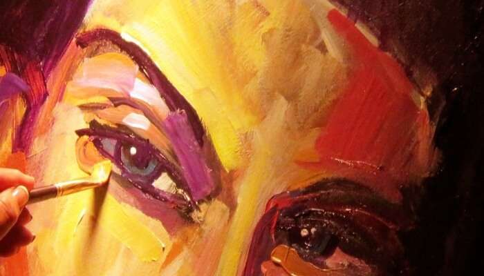 artist painting