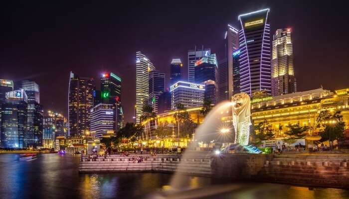 nightlife of singapore