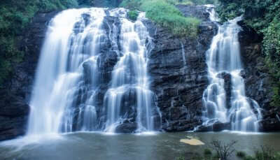 Abbey Falls in Coorg, one of the wonderful places to visit in Summer in Karnataka
