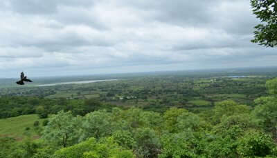 A wonderful view of Ananthagiri Hills