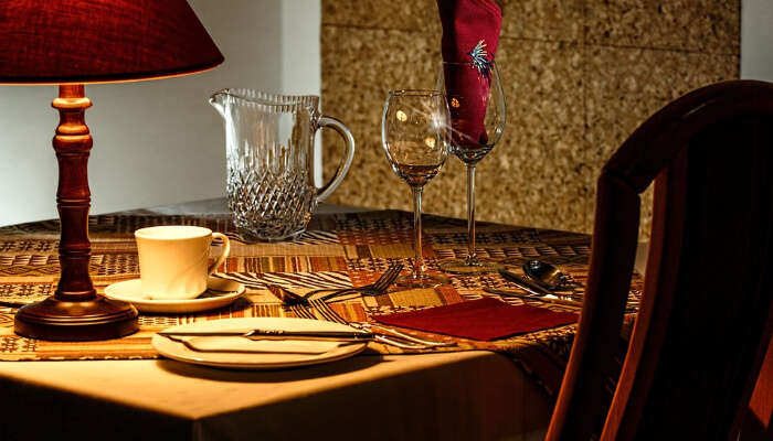 Romantic Restaurant Table
