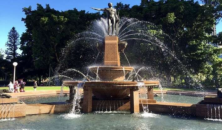 fountain in sydney