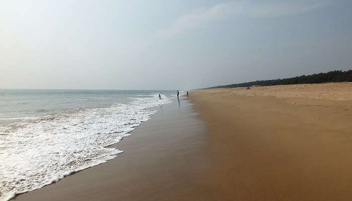 An enchanting view of Balighai beach which is known for its surreal landscapes and the serenity