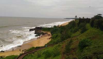 A jaw-dropping view of Bekal beach