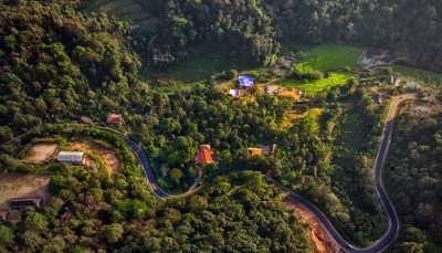 A bird-eye view of Coorg, one of the top destinations to visit in India December