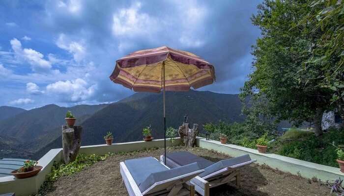 view of nature from mukteshwar cottage