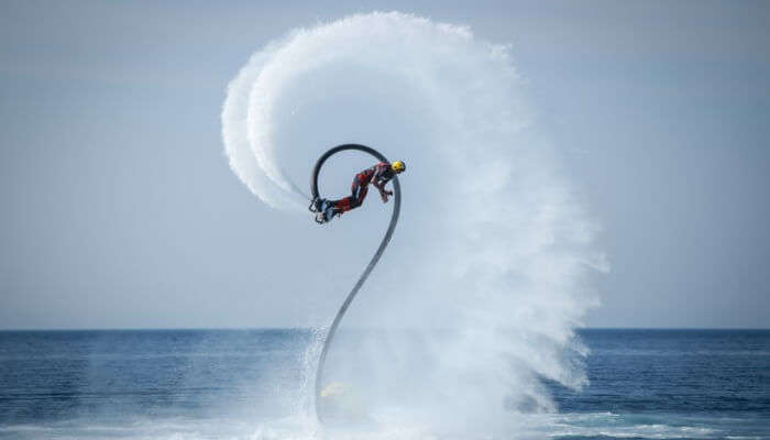 Adventurous Flyboarding In Goa