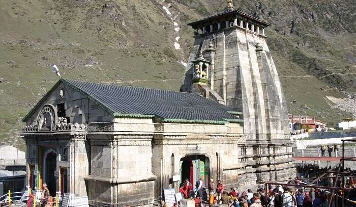 A stunning view of Kedarnath which is one of the blissful places to visit in North India