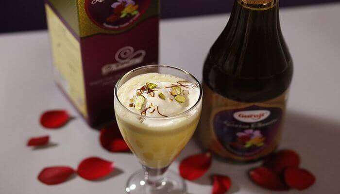 Incredible drink is full of dry fruits