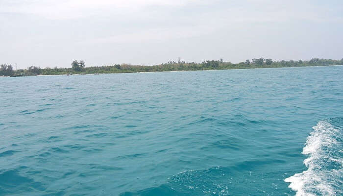beautiful beach in Havelock