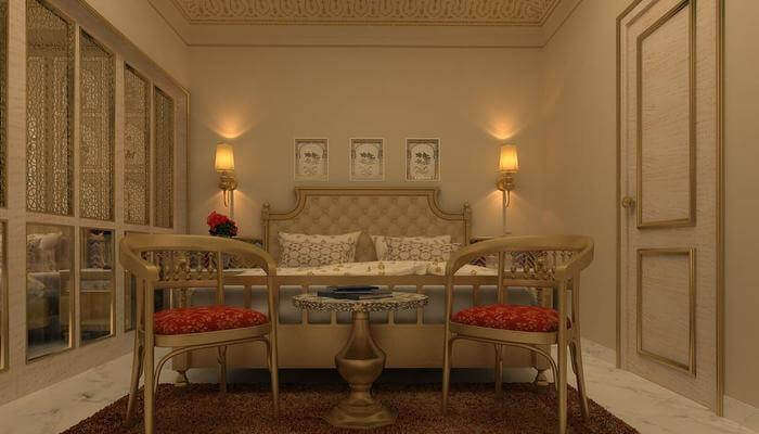 elegant Mughal architectural style