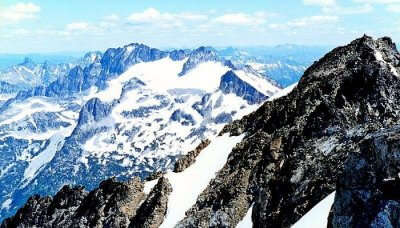 A breathtaking view of Mount Logan