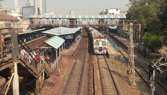 Drone View of Railway station