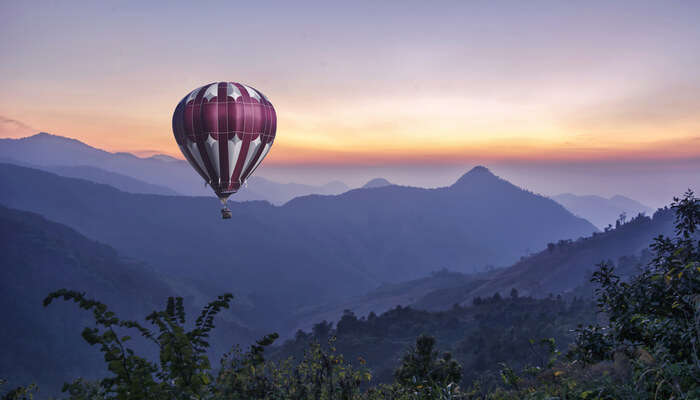 Air balloon ride