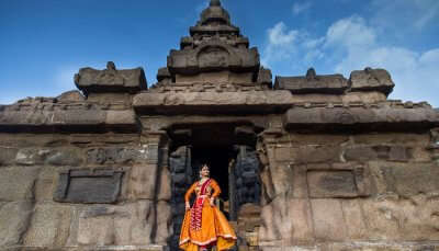 Shore Temple is among the famous temples in India