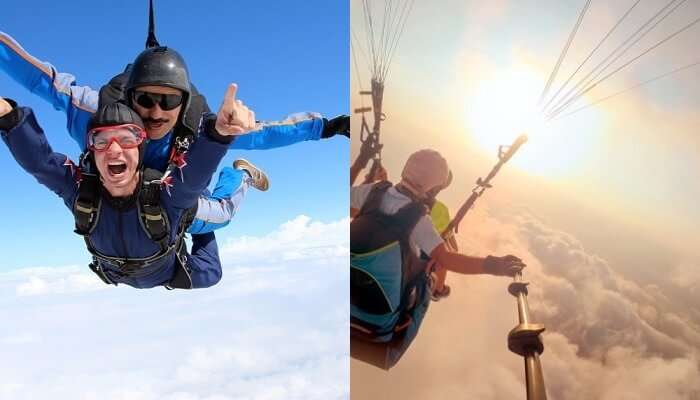 Skydiving Vs Paragliding