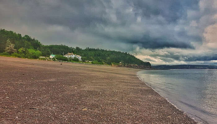 Beach Side View in Ottawa