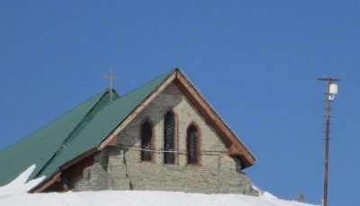 St. Mary’s Church inGulmarg in summer