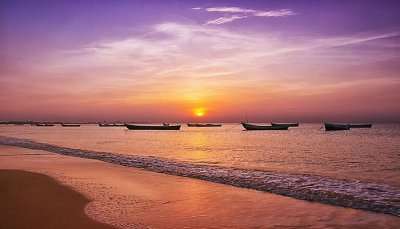 Tuticorin beach is one of the peaceful beaches near Coimbatore