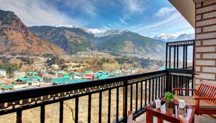 Best mountain landscape view resort