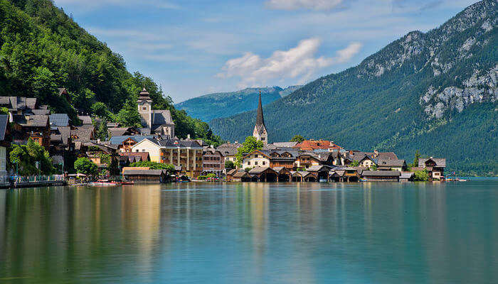 city view from sea