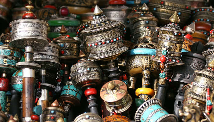 prayer wheels