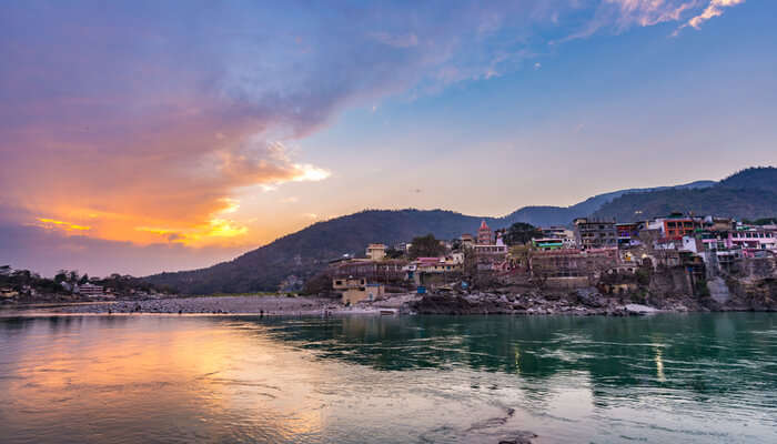 The tranquil ghats of Rishikesh, among the best places to spend summer holidays in India