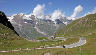 Grossglockner High Alpine Road is heaven for mountain biking