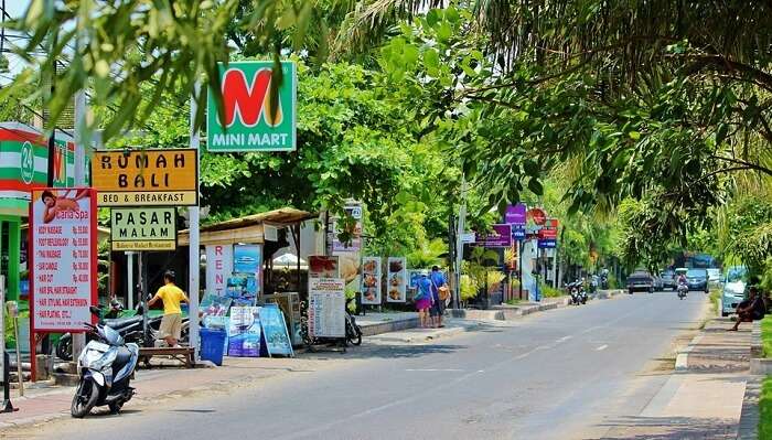 nusa dua shopping street