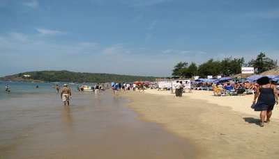 Baga Beach one of the top places to visit in Goa in May