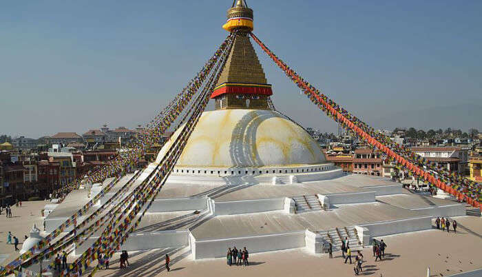 Bodhanath Stupa in Nepal