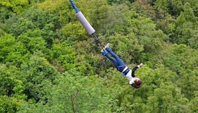 Enjoy Bungee Jumping which is one of the best adventure sports in Manali
