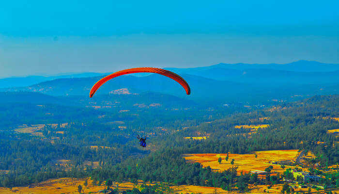 Adventurous Hang gliding in India