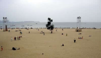 Girgaum chowpatty is among the top places to visit in Mumbai 