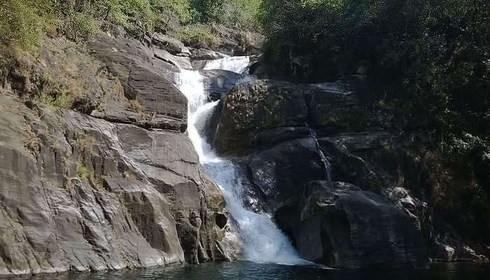 Meenmutty Waterfalls In Wayanad