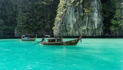 Spending a day at Phi Phi Islands is one of the best things to do in Phuket
